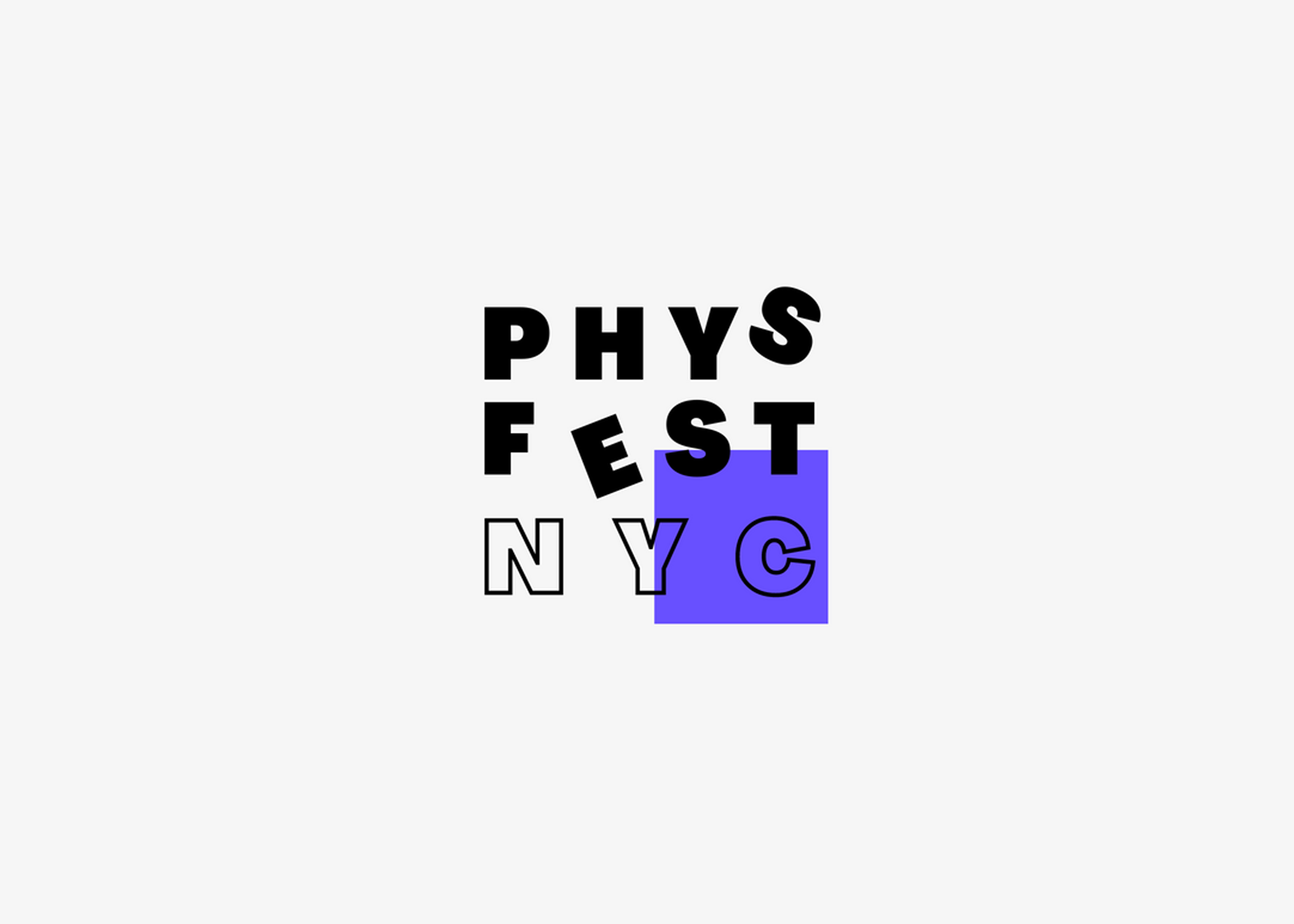 CHALK is coming to PhysFestNYC!